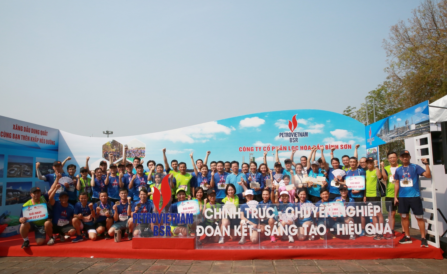 Tất cả VĐV BSR đều hoàn thành cự ly đăng ký tại VnExpress Marathon Huế 2022