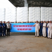 BSR xuất bán thành công 500 tấn sản phẩm hạt nhựa mới