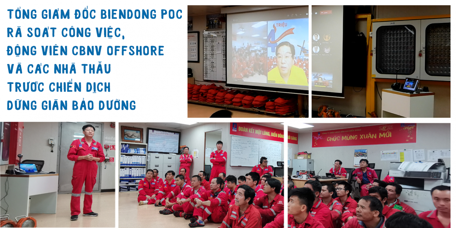 Chống dịch ở cụm giàn tiền tiêu
