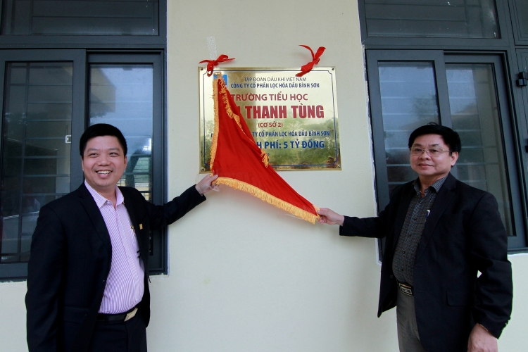 Khánh thành trường học do BSR tài trợ tại Quảng Nam