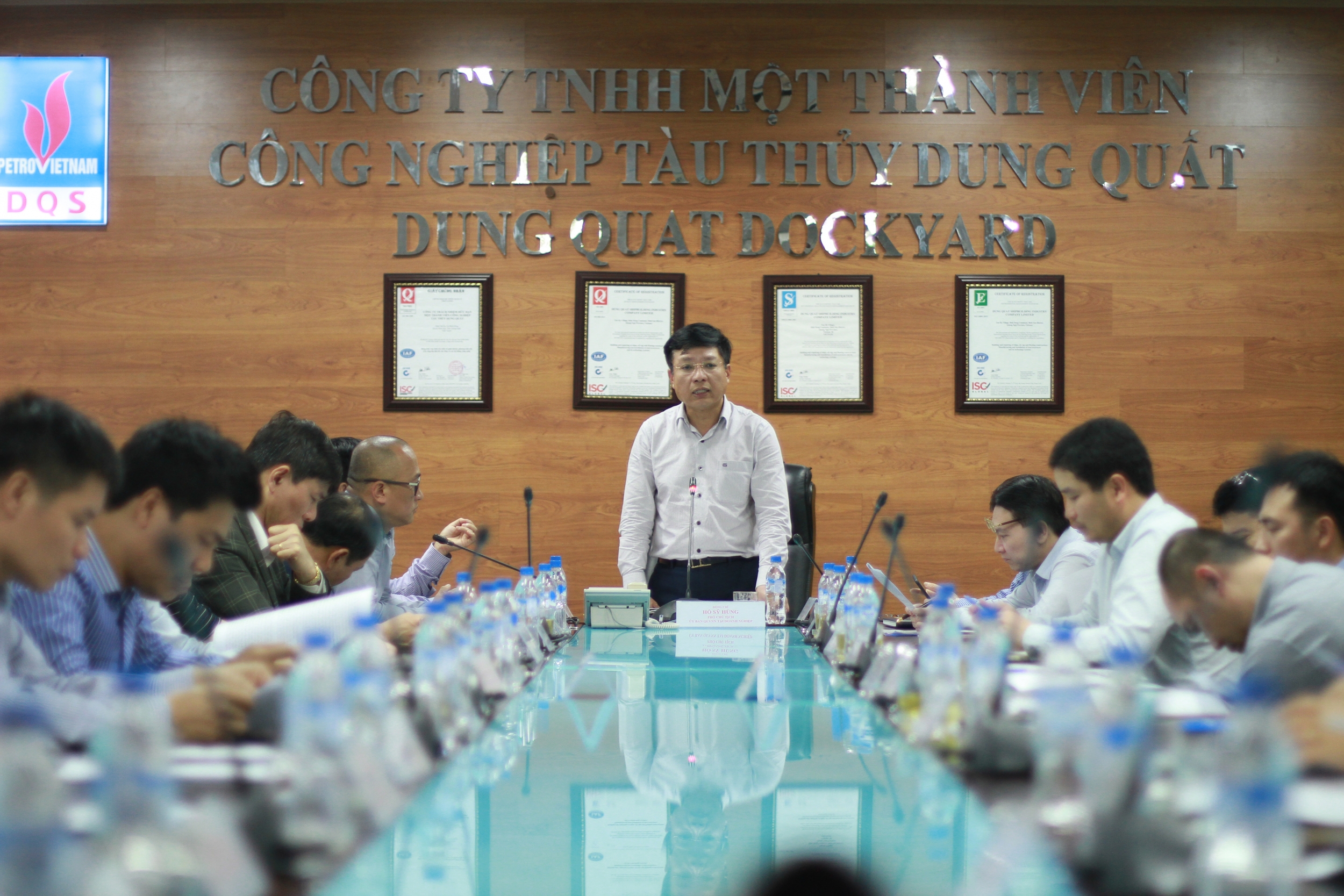 Uỷ ban QLVNN làm việc với DQS