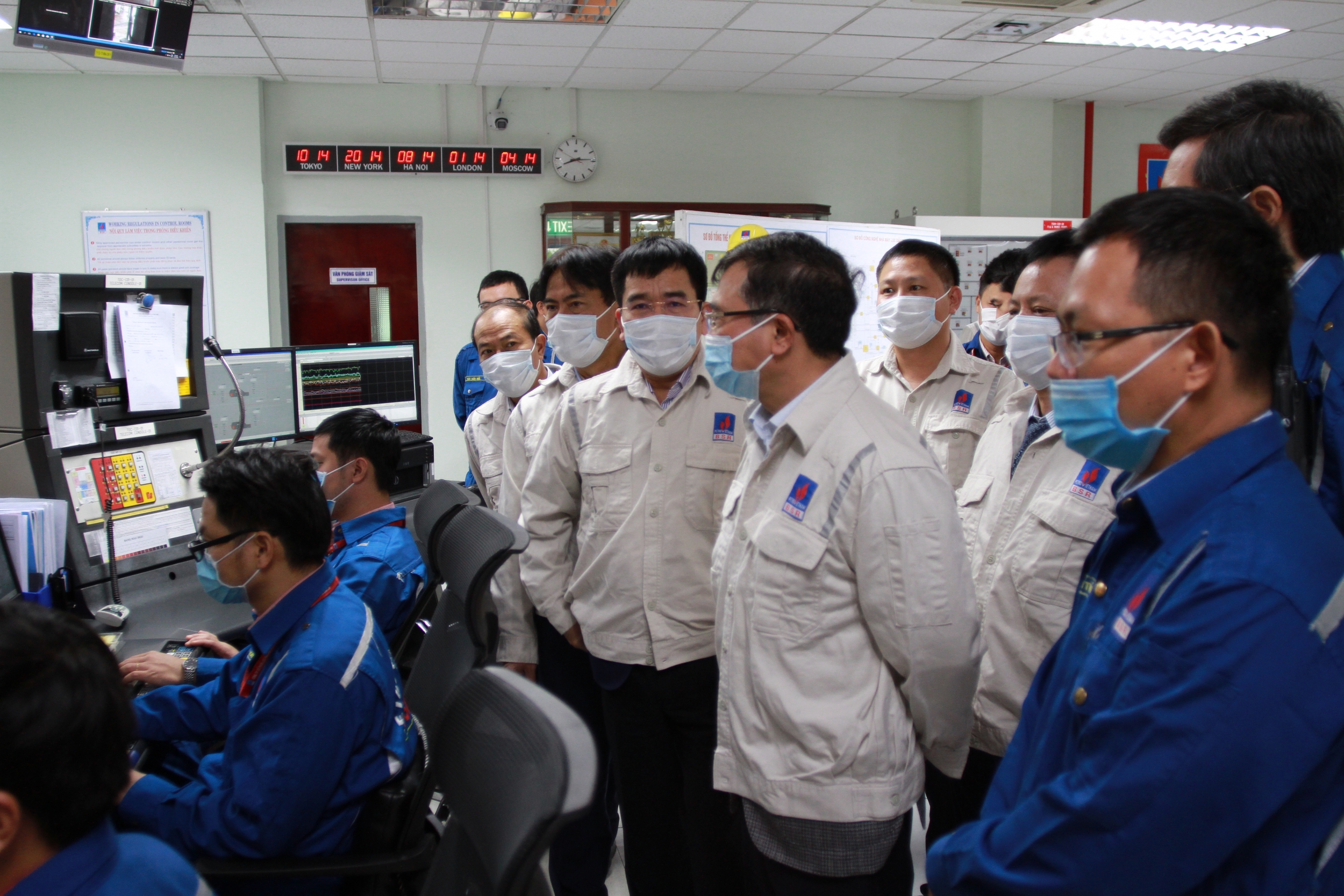 Chủ tịch HĐTV Petrovietnam làm việc với BSR