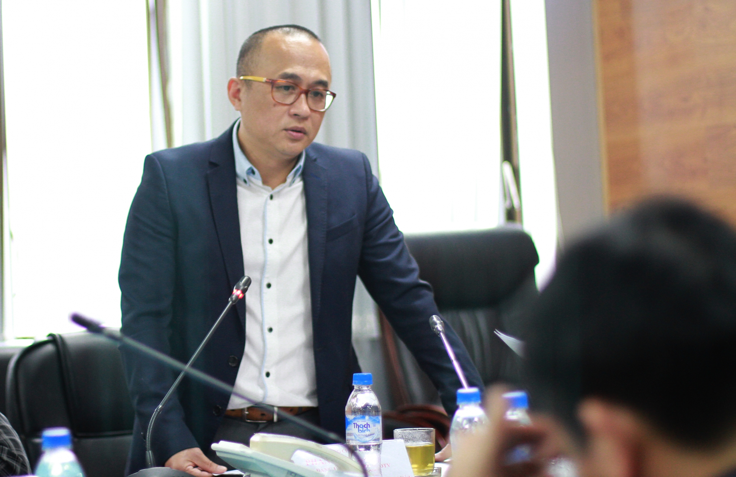 Chủ tịch HĐTV Petrovietnam Hoàng Quốc Vượng làm việc với DQS