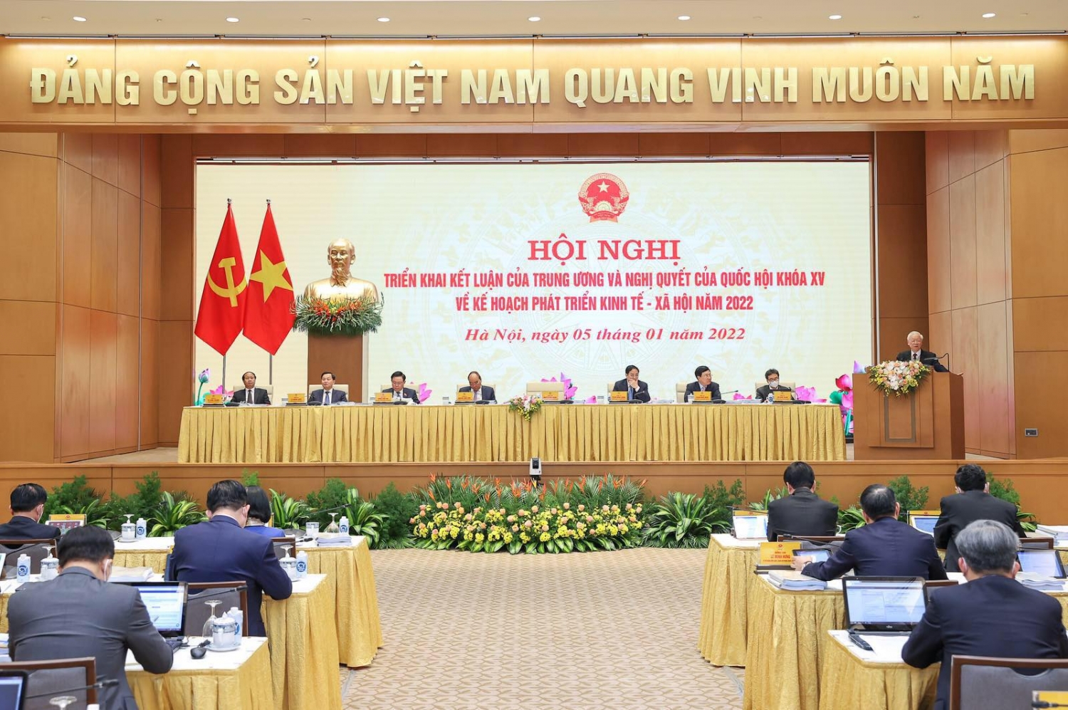 Hoàn thành ở mức cao nhất các mục tiêu, nhiệm vụ đã đề ra trong bối cảnh 