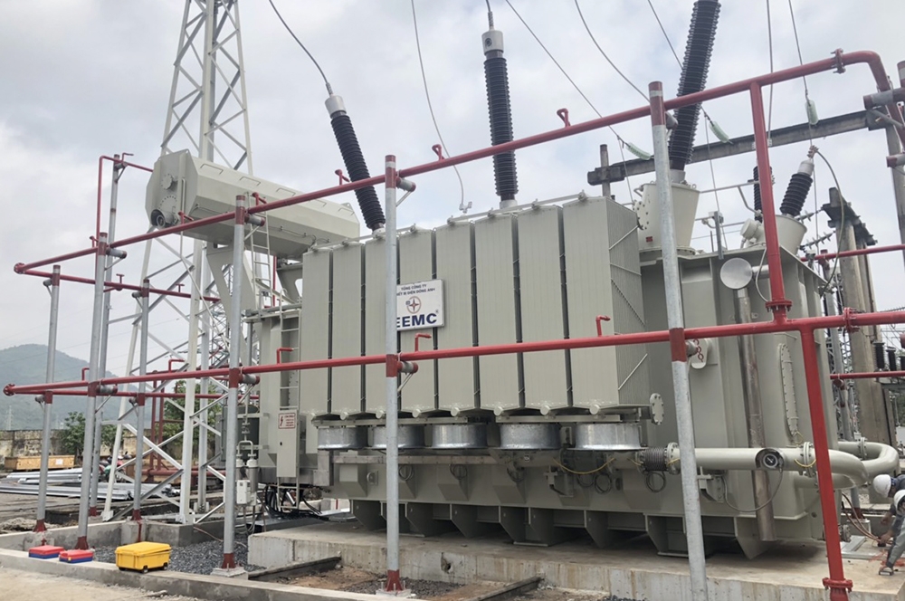 Hoàn thành nâng công suất Trạm biến áp 220kV Nhà máy Thủy điện Hòa Bình