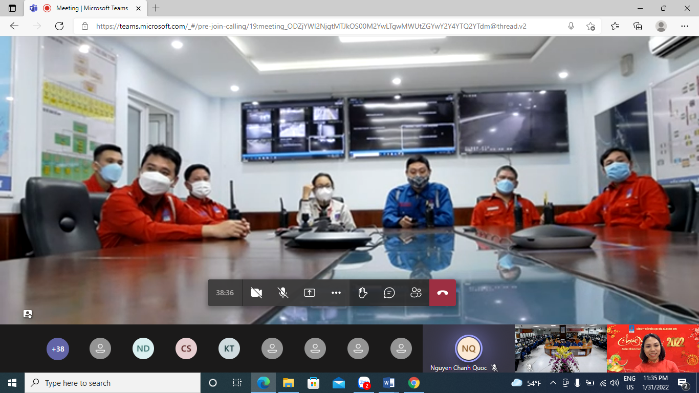 BSR tổ chức chương trình chào Xuân trực tuyến 2022