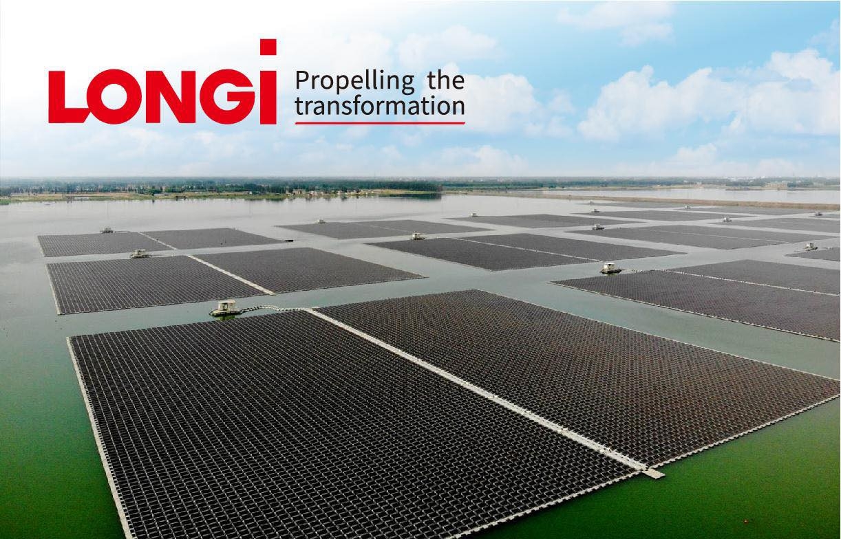 longi cung cap 100mw mo dun nang luong cao tai nha may nang luong mat troi noi dau tien cua tap doan dien luc dai duong china datang