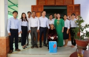 BSR nhận phụng dưỡng Mẹ Việt Nam Anh hùng 93 tuổi Bùi Thị Bản