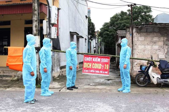 Hà Nam phong tỏa thêm 2 thôn có ca dương tính với SARS-CoV-2 - 1