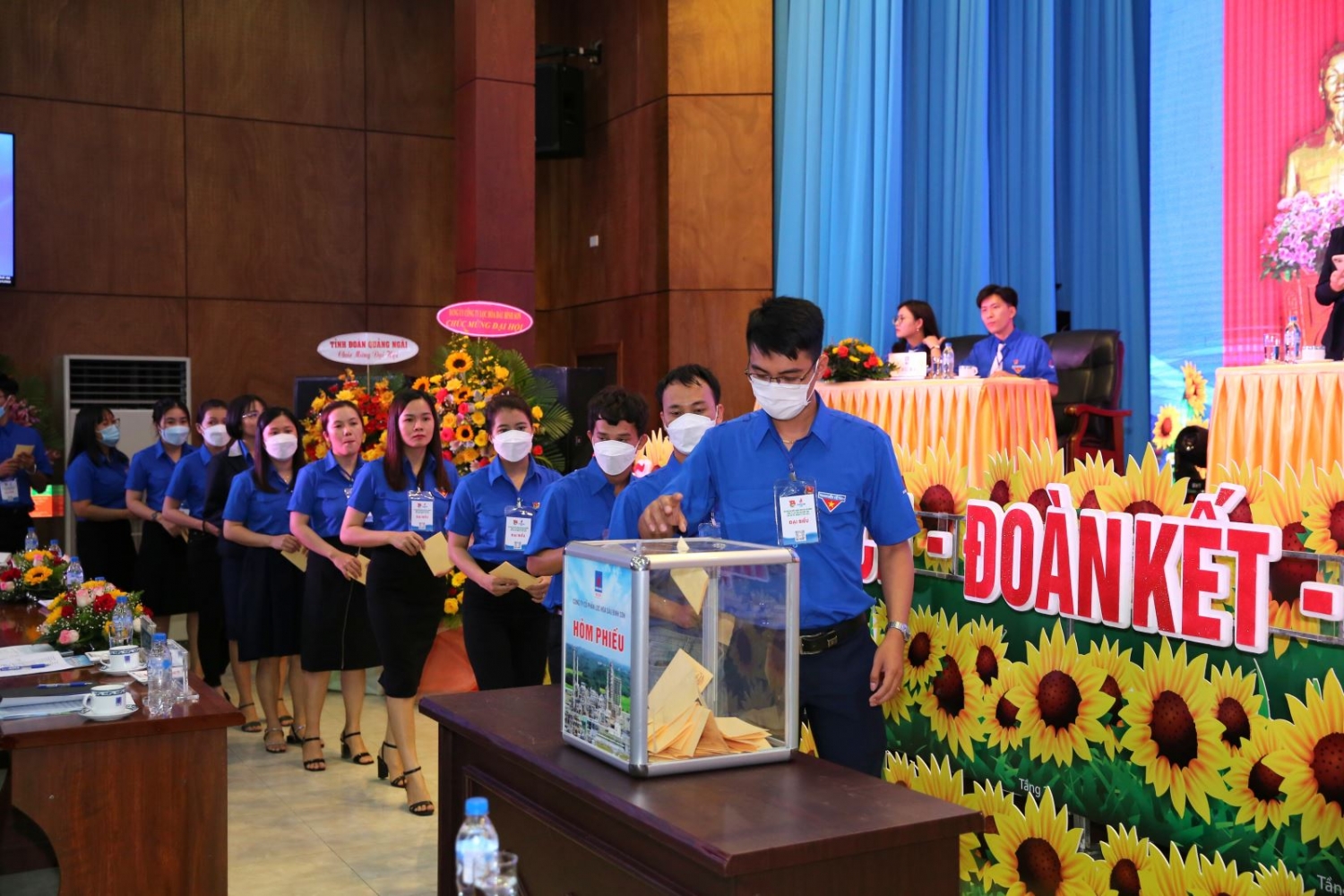 Đoàn TNCS Hồ Chí Minh Công ty BSR tổ chức Đại hội đại biểu lần thứ VII nhiệm kỳ 2022 – 2027