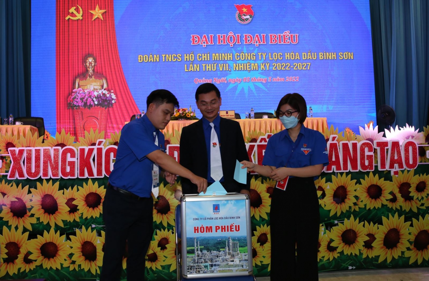 Đoàn TNCS Hồ Chí Minh Công ty BSR tổ chức Đại hội đại biểu lần thứ VII nhiệm kỳ 2022 – 2027