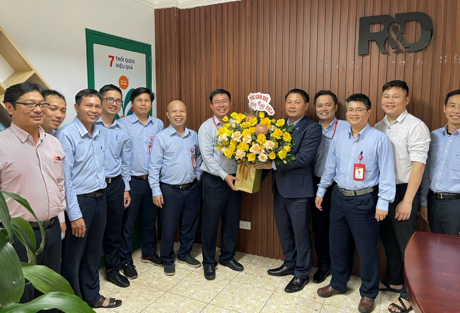 BSR gặp mặt, chúc mừng đội ngũ làm công tác nghiên cứu khoa học