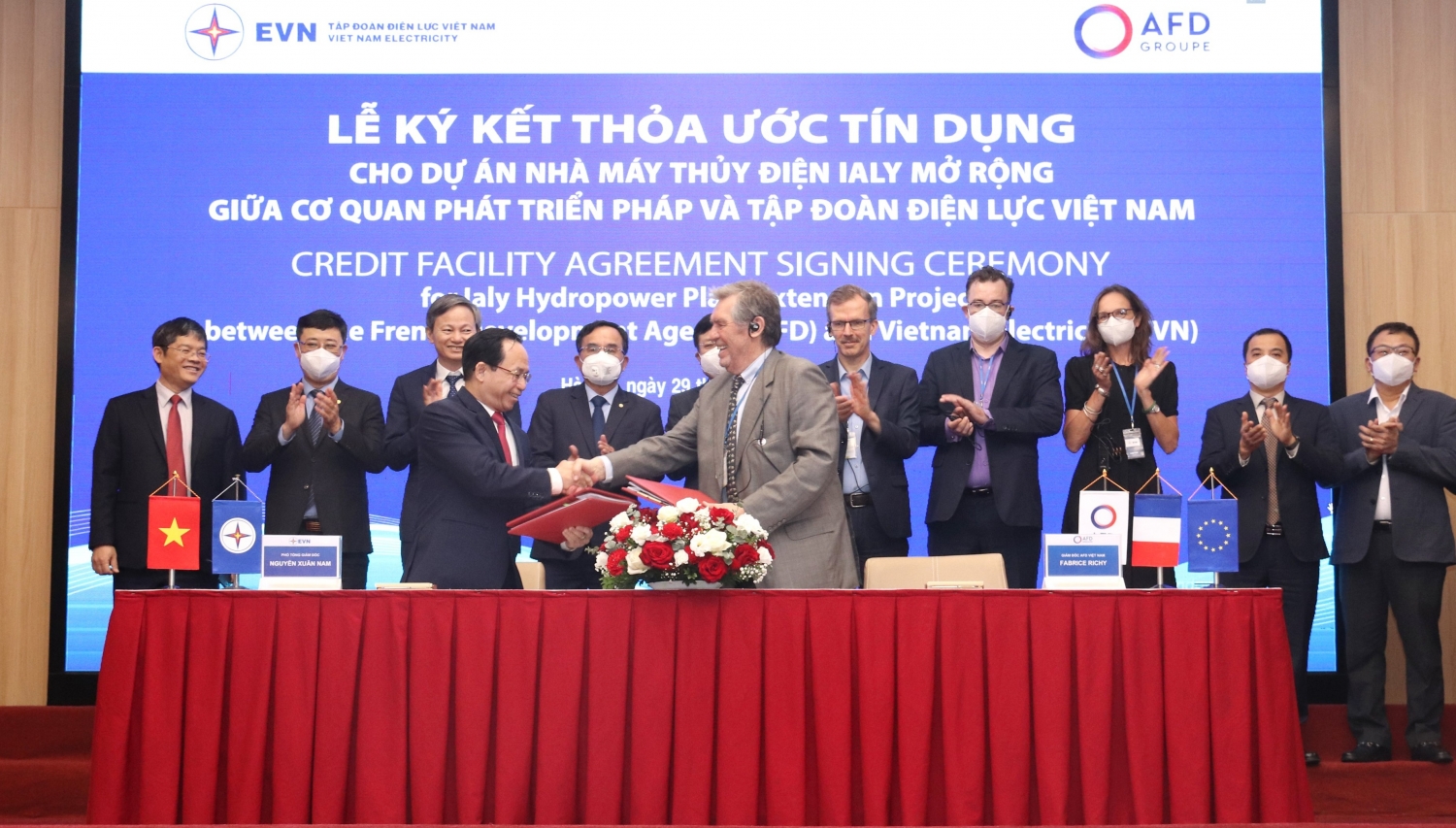 Gần 75 triệu Euro vốn vay ưu đãi không bảo lãnh Chính phủ cho Dự án thuỷ điện Ialy mở rộng