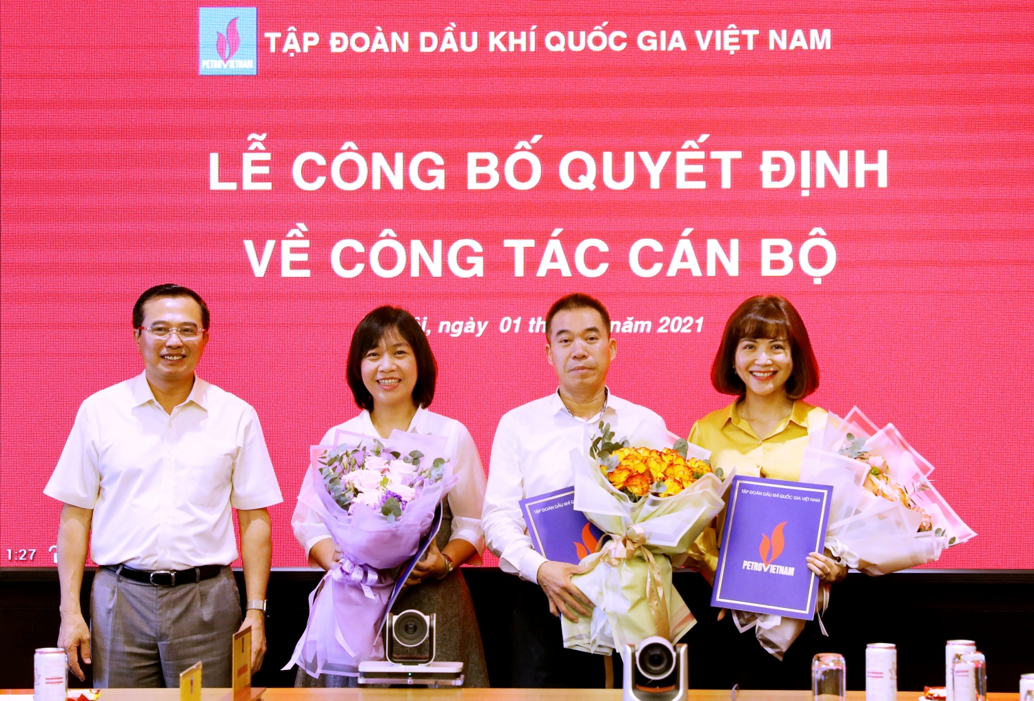 Petrovietnam bổ nhiệm lãnh đạo các ban Tập đoàn