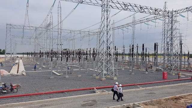 EVNSPC về đích trước 2 tháng công trình điện giải tỏa nguồn năng lượng gió