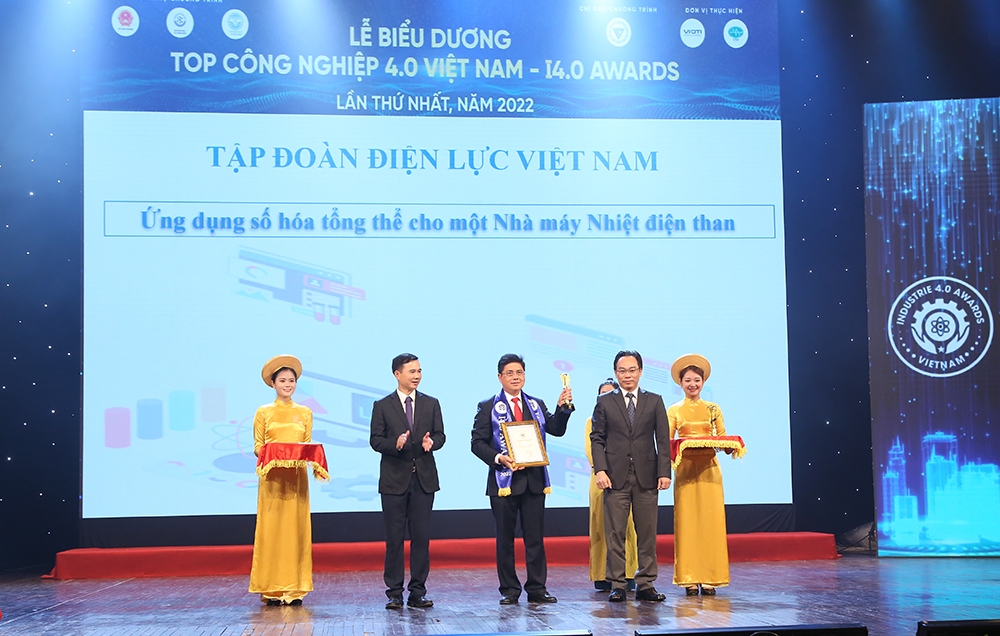 EVN được vinh danh 'Top doanh nghiệp Công nghiệp 4.0'