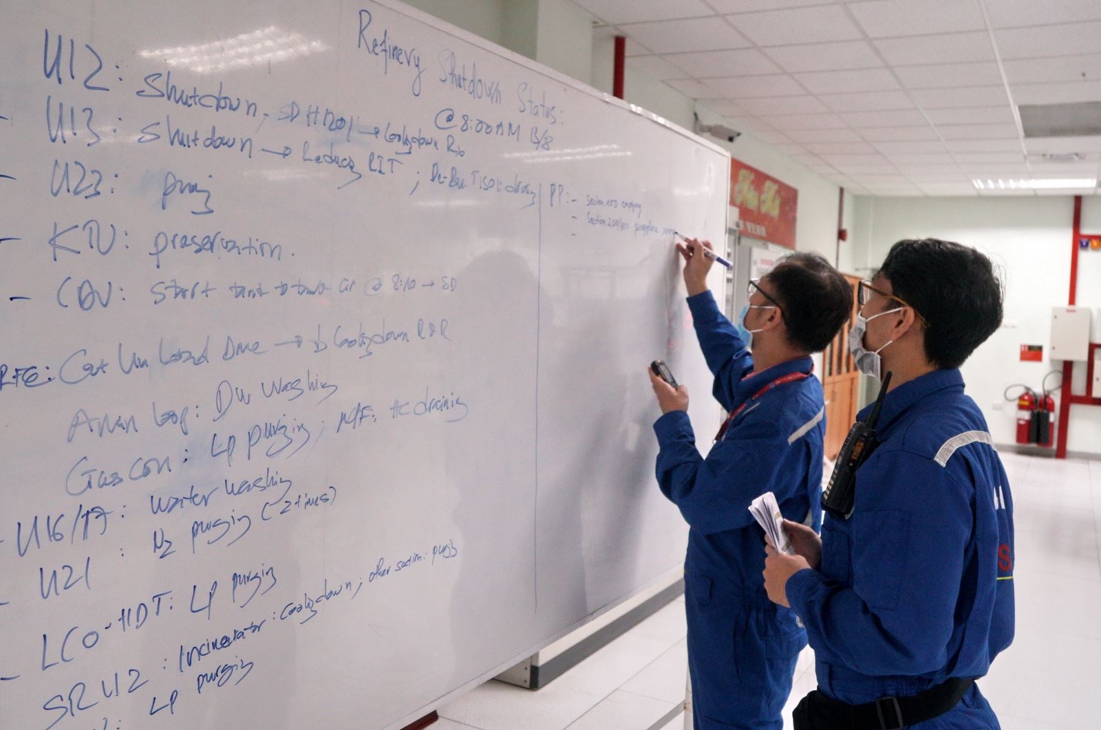 Bảo dưỡng tổng thể lần 4 NMLD Dung Quất những ngày đầu tiên