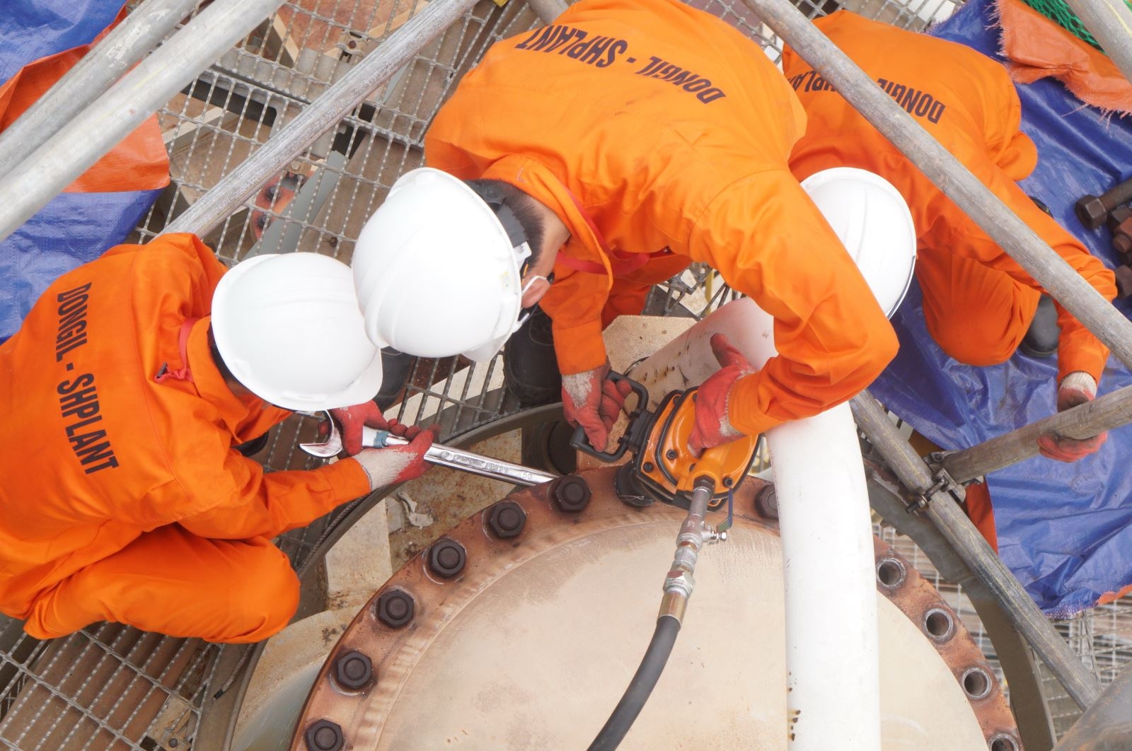 Bảo dưỡng tổng thể lần 4 NMLD Dung Quất những ngày đầu tiên
