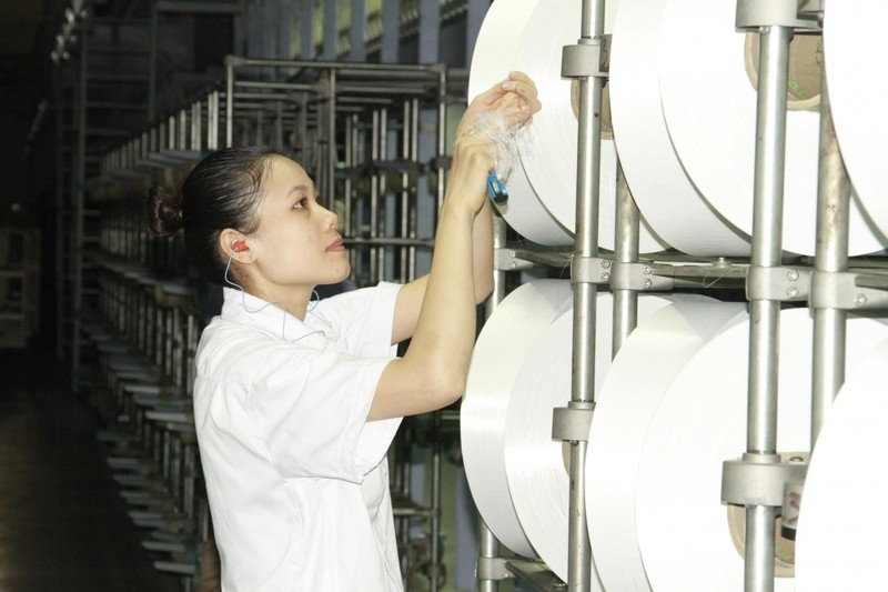 Dần khẳng định vị thế trong chuỗi sản xuất xơ sợi