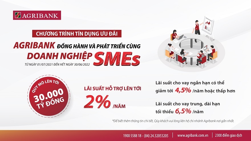 Agribank “sát cánh chung vai” cùng doanh nghiệp, doanh nhân khôi phục, phát triển nền kinh tế đất nước