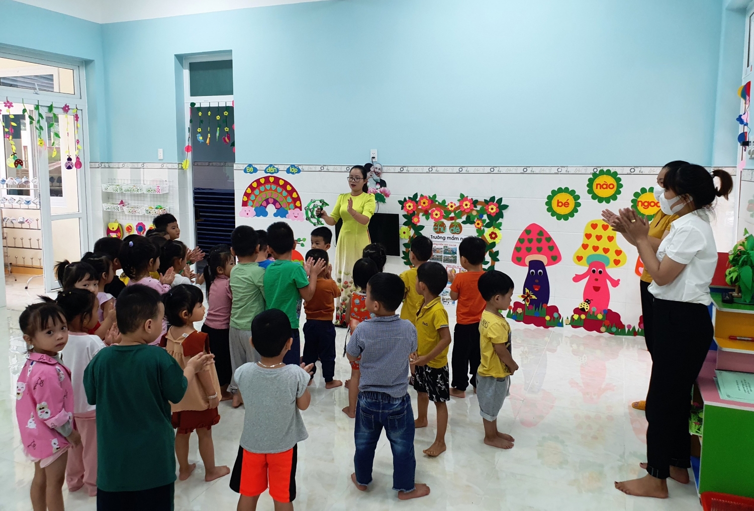 BSR tổ chức nghiệm thu, bàn giao đưa vào sử dụng Trường Mầm non Hoa Sen (Quảng Ngãi)
