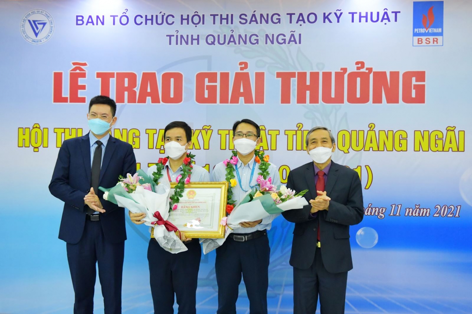 BSR đạt 7 giải thưởng tại Hội thi Sáng tạo Kỹ thuật tỉnh Quảng Ngãi lần thứ 12