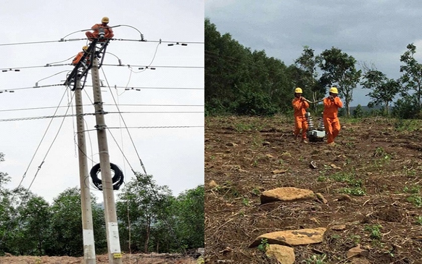 Lặng thầm những công nhân xử lý sự cố