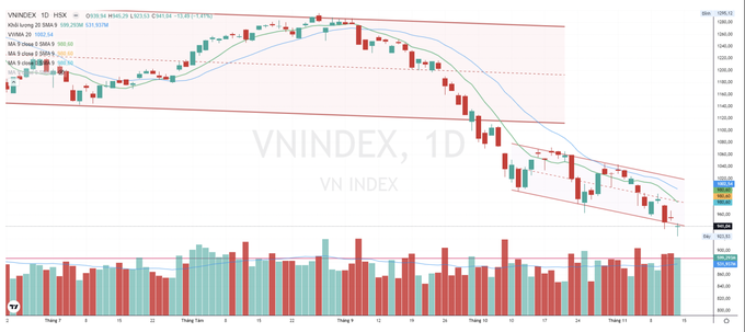Định giá cực thấp, VN-Index vẫn có nguy cơ về mốc 900 điểm? - 1