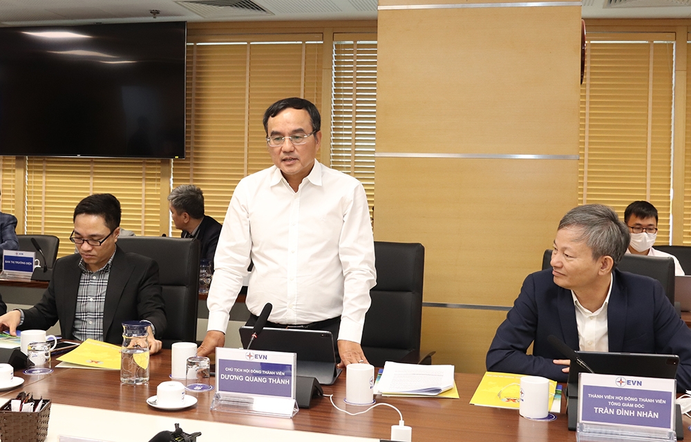 EVN và TKV họp bàn thống nhất phương án đảm bảo cung cấp than cho sản xuất điện năm 2022