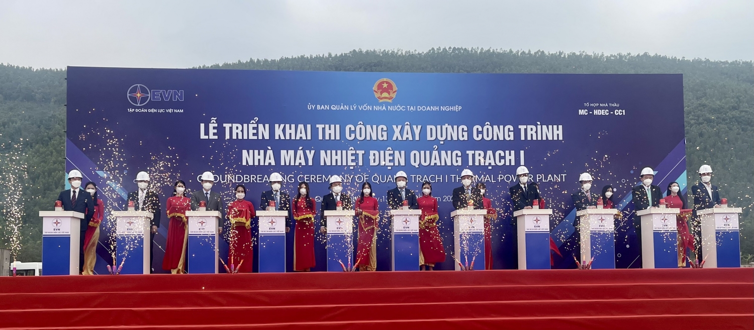 Chính thức triển khai xây dựng Nhà máy nhiệt điện Quảng Trạch I