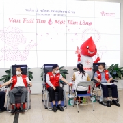Tuần lễ hồng EVN lần thứ VII: Hơn 9.700 đơn vị máu được góp vào “ngân hàng máu