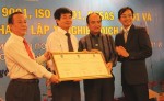 Xí nghiệp Dịch vụ - Vietsovpetro nhận chứng chỉ mới