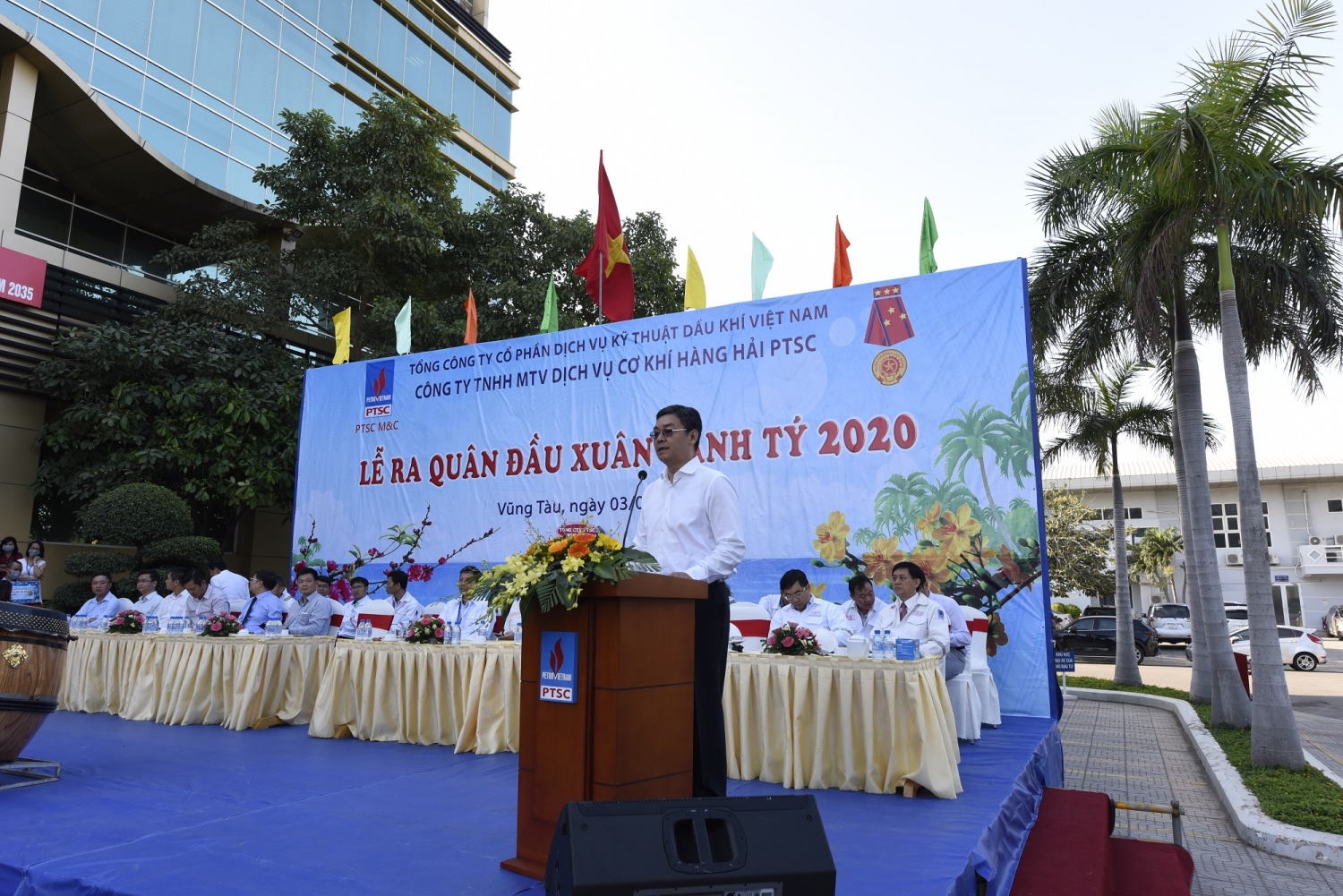 ptsc mc to chuc le ra quan dau xuan canh ty 2020