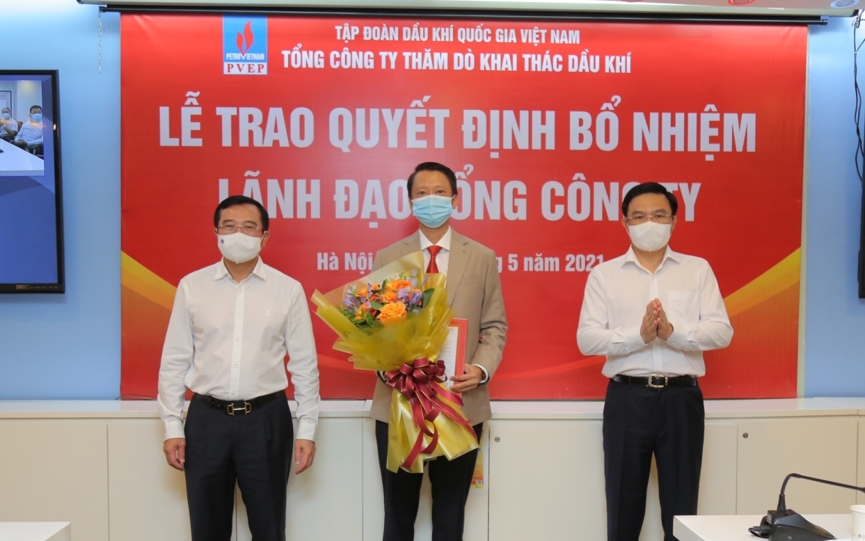 Lễ công bố và trao các quyết định bổ nhiệm lãnh đạo PVEP