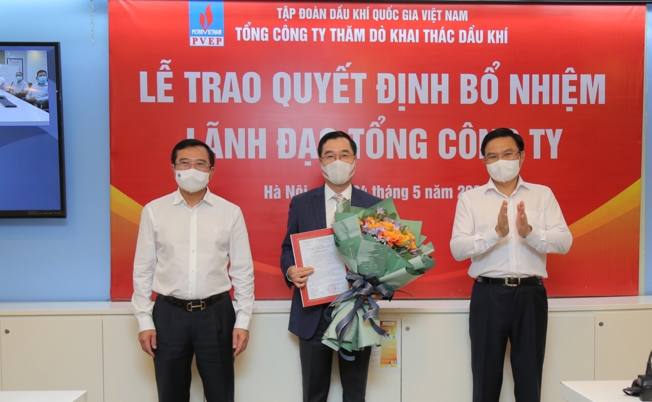 Lễ công bố và trao các quyết định bổ nhiệm lãnh đạo PVEP
