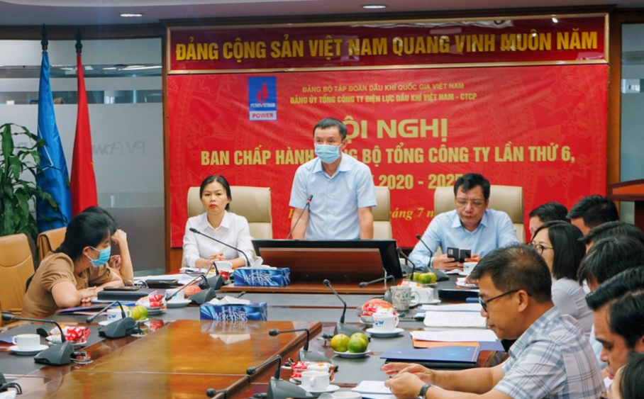 PV Power tổ chức Hội nghị Ban Chấp hành Đảng bộ lần thứ 6, nhiệm kỳ 2020 - 2025