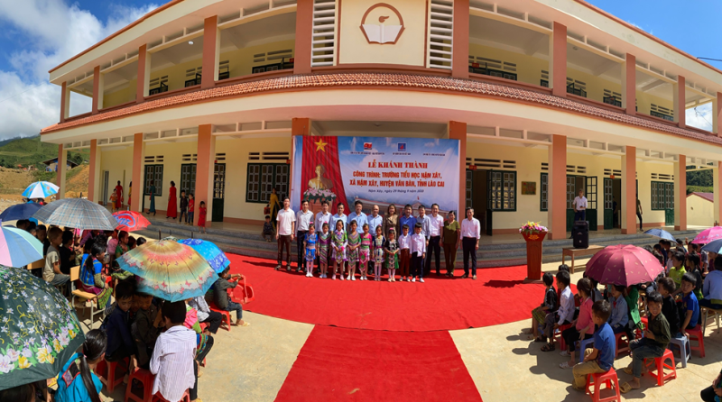 Vietsovpetro khánh thành công trình an sinh xã hội tại các tỉnh Tuyên Quang, Lào Cai