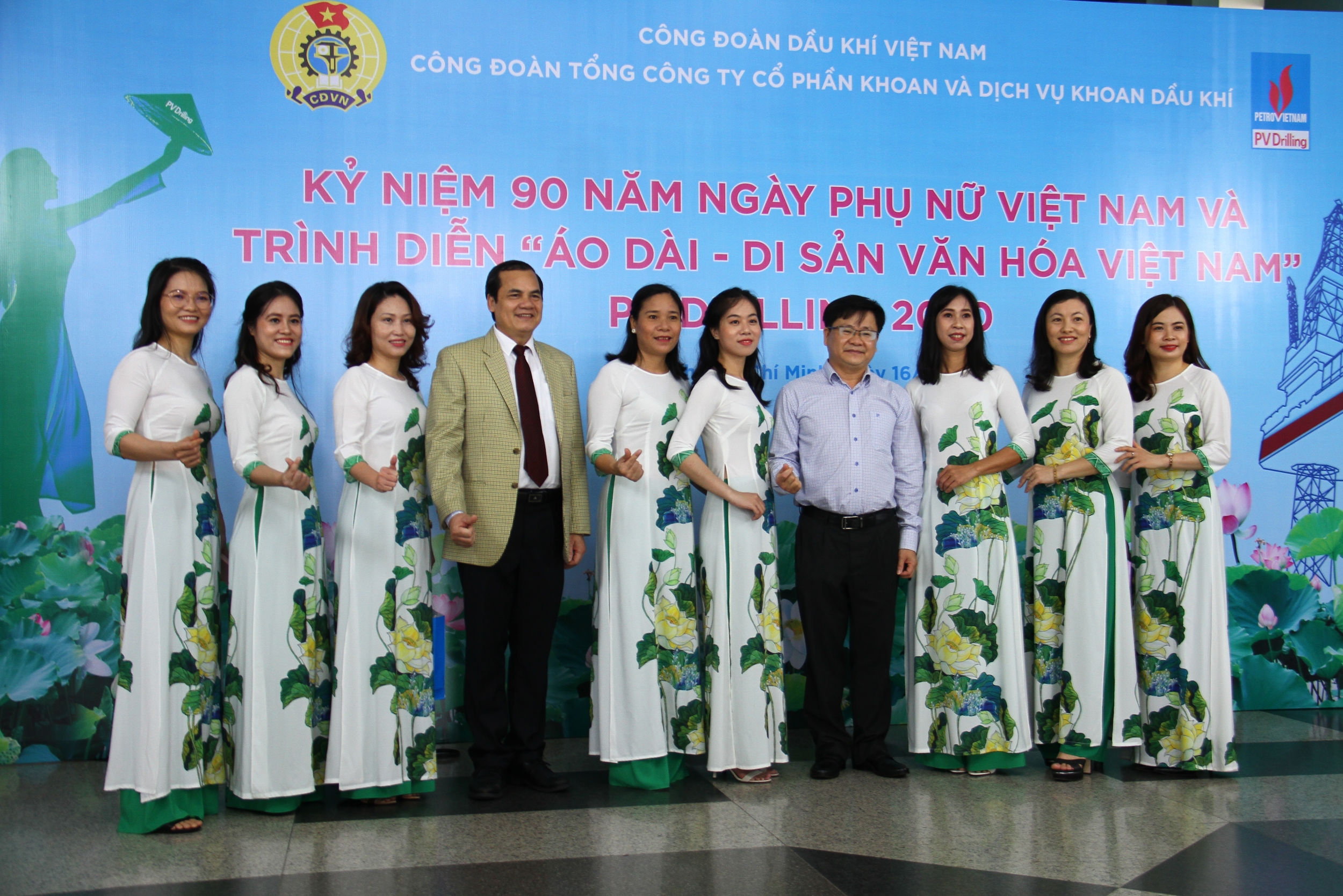 Công đoàn PV Drilling: Kỷ niệm 90 năm Ngày Phụ nữ Việt Nam và chương trình Áo dài - Di sản văn hoá Việt Nam