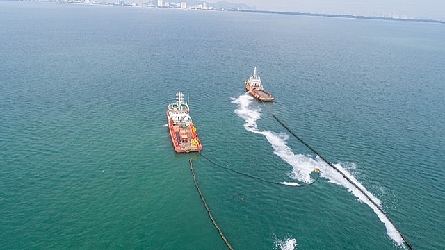 BIENDONG POC tổ chức thành công diễn tập ứng phó sự cố tràn dầu năm 2020