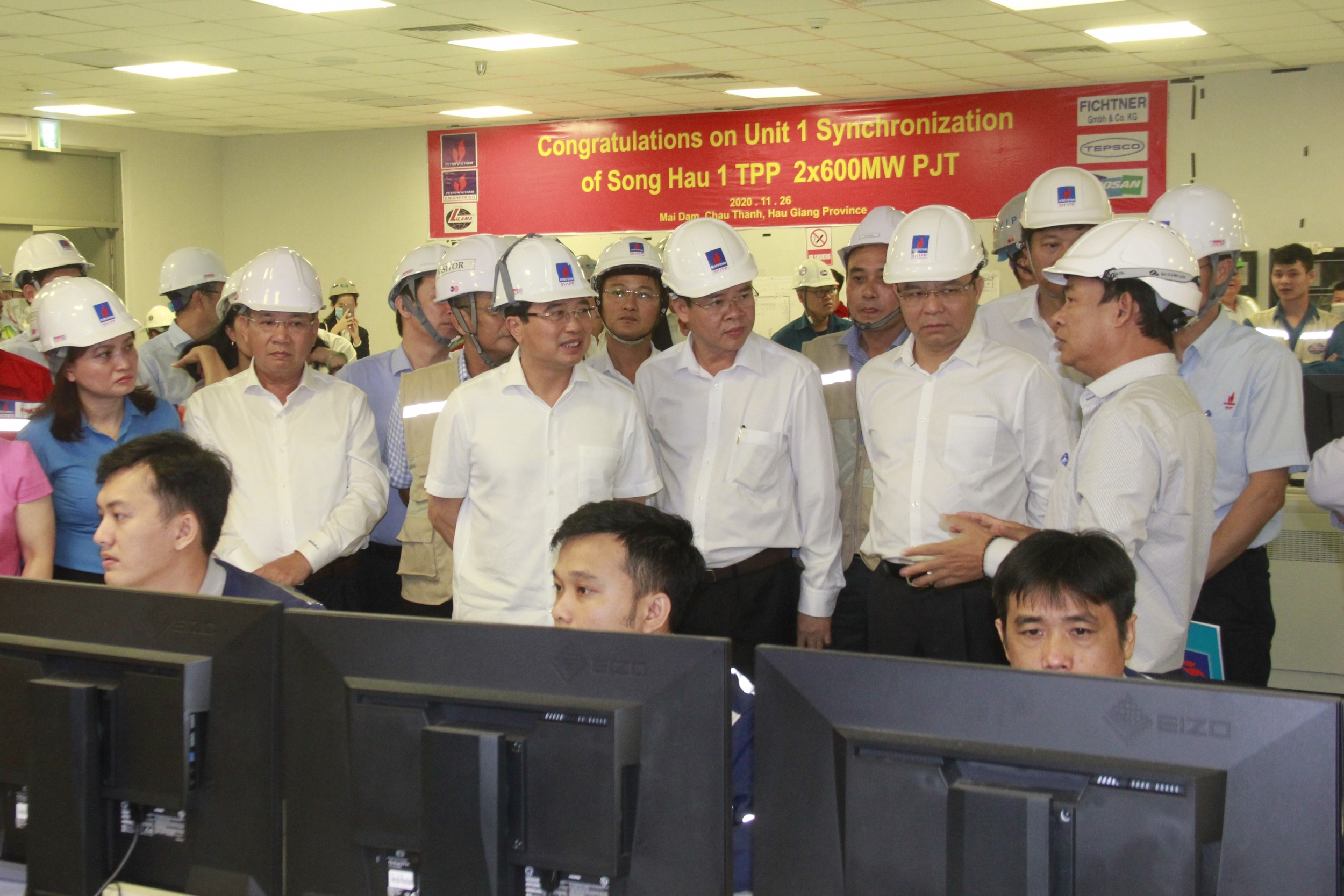 Hòa đồng bộ Tổ máy số 1 Nhà máy nhiệt điện Sông Hậu 1 vào hệ thống điện quốc gia 500kV