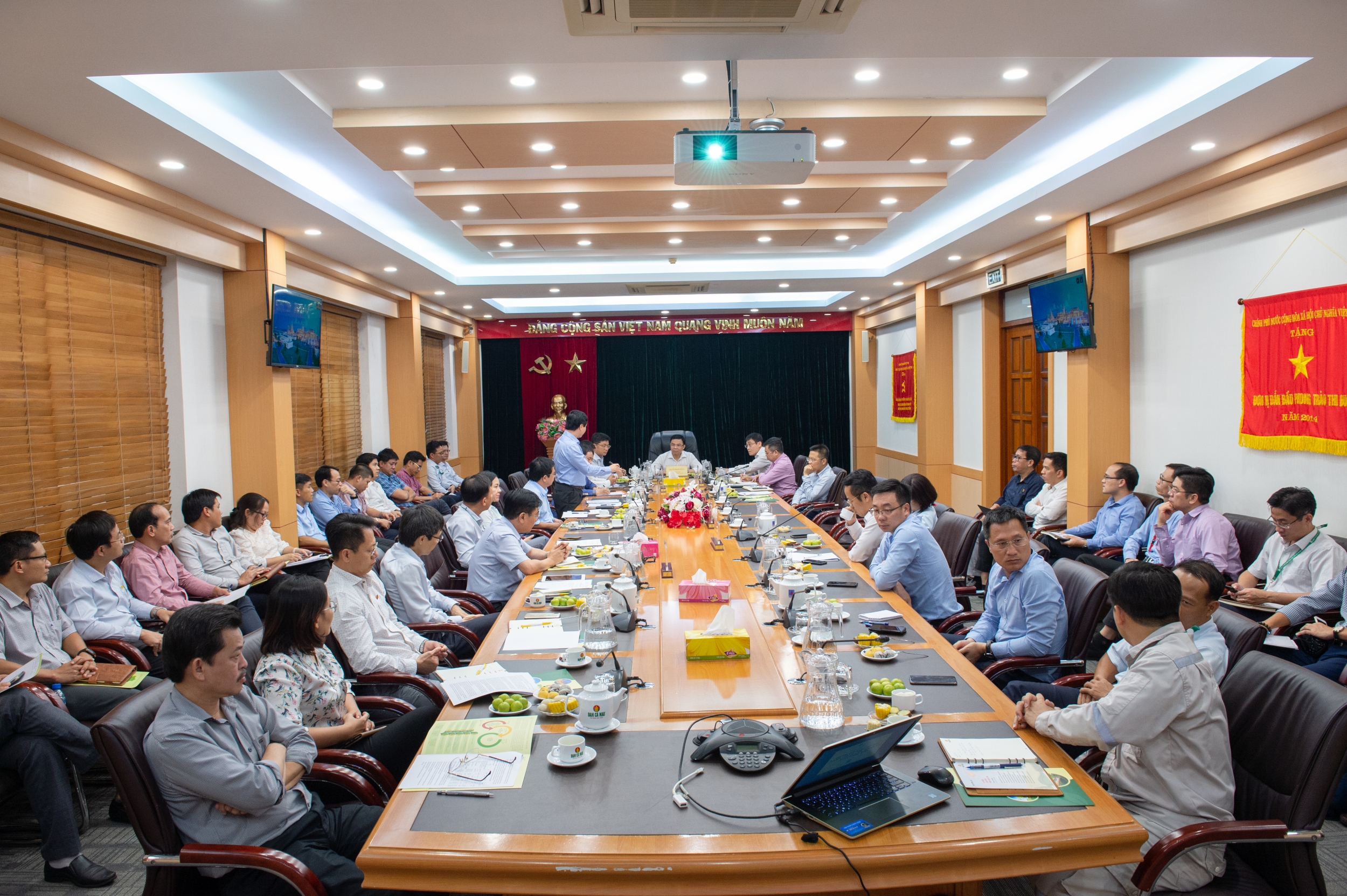 Tổng giám đốc Petrovietnam Lê Mạnh Hùng: Cụm Khí - Điện - Đạm Cà Mau cần phối hợp cụ thể hơn