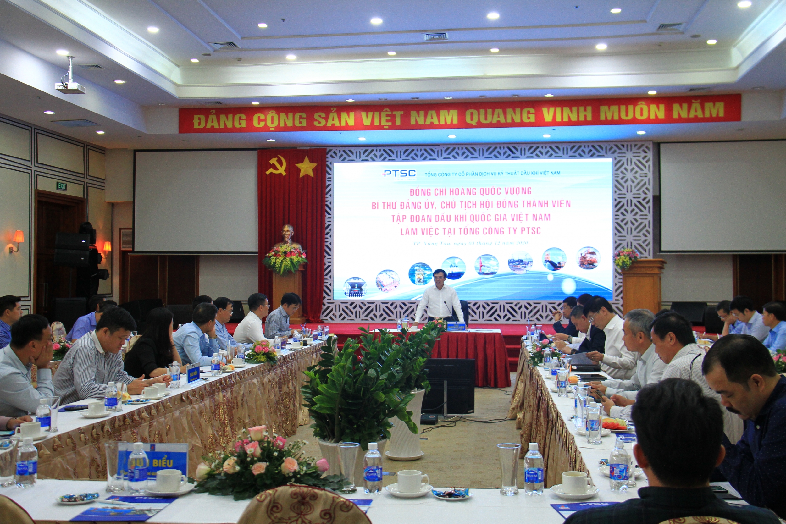 Chủ tịch HĐTV Petrovietnam Hoàng Quốc Vượng: PTSC cần năng động, sáng tạo hơn để vượt qua thách thức