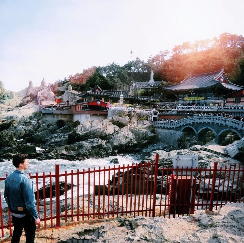 Khám phá ngôi chùa cổ bên bờ biển ở Busan, Hàn Quốc
