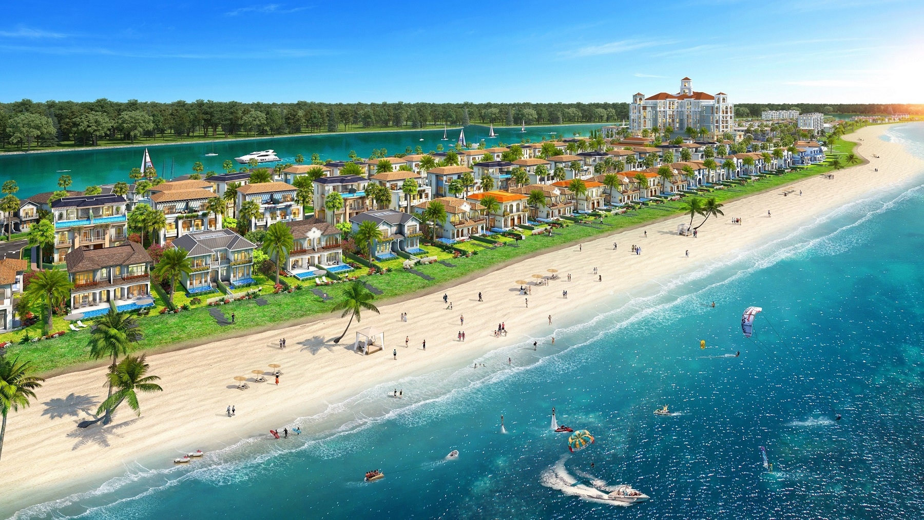 Các căn shophouse đầu tiên tại NovaWorld Phan Thiet đã được bàn giao và chuẩn bị đi vào hoạt động.
