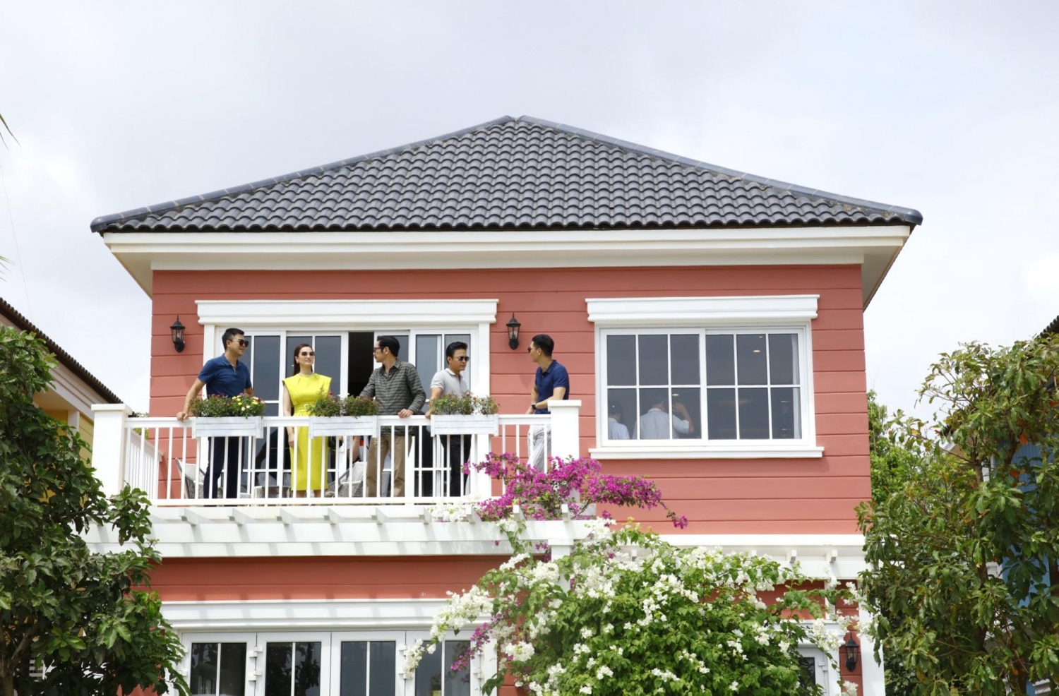 Biệt thự Florida - một trong những phân khu hoàn thiện sớm nhất tại NovaWorld Phan Thiet thu hút nhiều khách hàng quan tâm tìm hiểu cơ hội đầu tư.