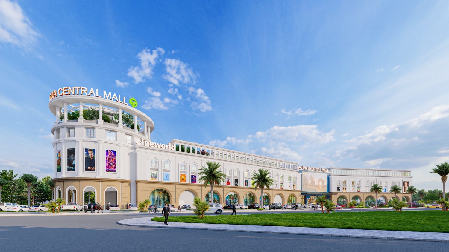 Aqua Central Mall – một trong những tiện ích trọng điểm sẽ vận hành vào cuối năm 2022 Aqua Central Mall – một trong những tiện ích trọng điểm sẽ vận hành vào cuối năm 2022
