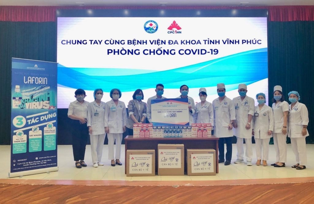 cong ty cp duoc pham cpc1 ha noi chung tay chong dich covid 19