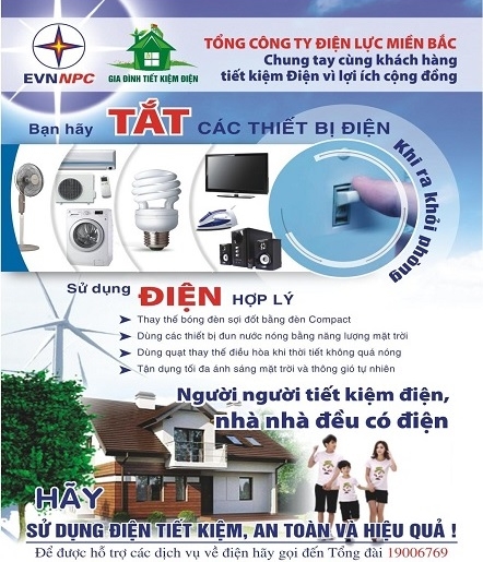 EVNNPC: Cách sử dụng thiết bị điện để hóa đơn không “tăng đột biến” trong mùa nắng nóng