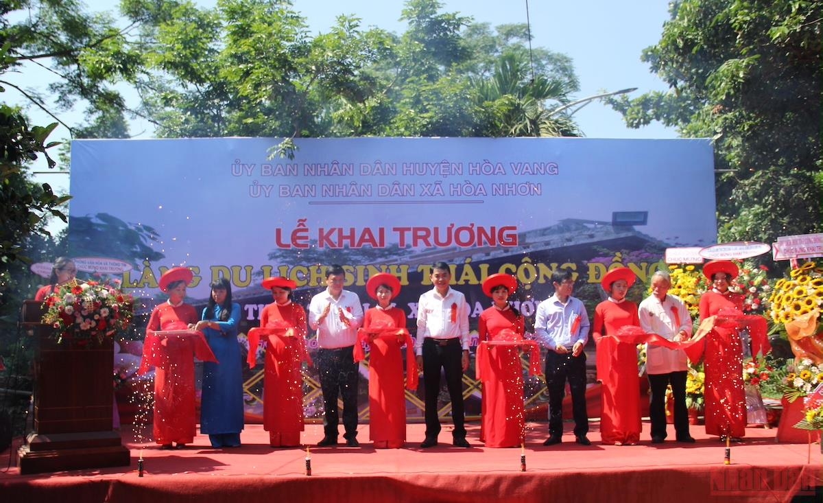 Đà Nẵng khai trương Làng du lịch sinh thái cộng đồng Thái Lai