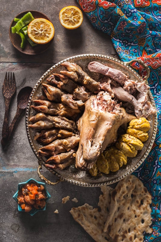 ban da biet gi ve am thuc iran